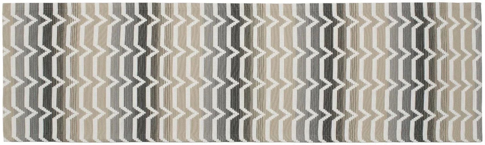 Tischläufer GÖZZE Naxos Anthrazit/Grau/Taupe Polyacryl