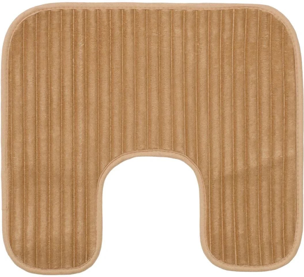 GÖZZE Badematte Berlin Beige Polyester Cord Optik