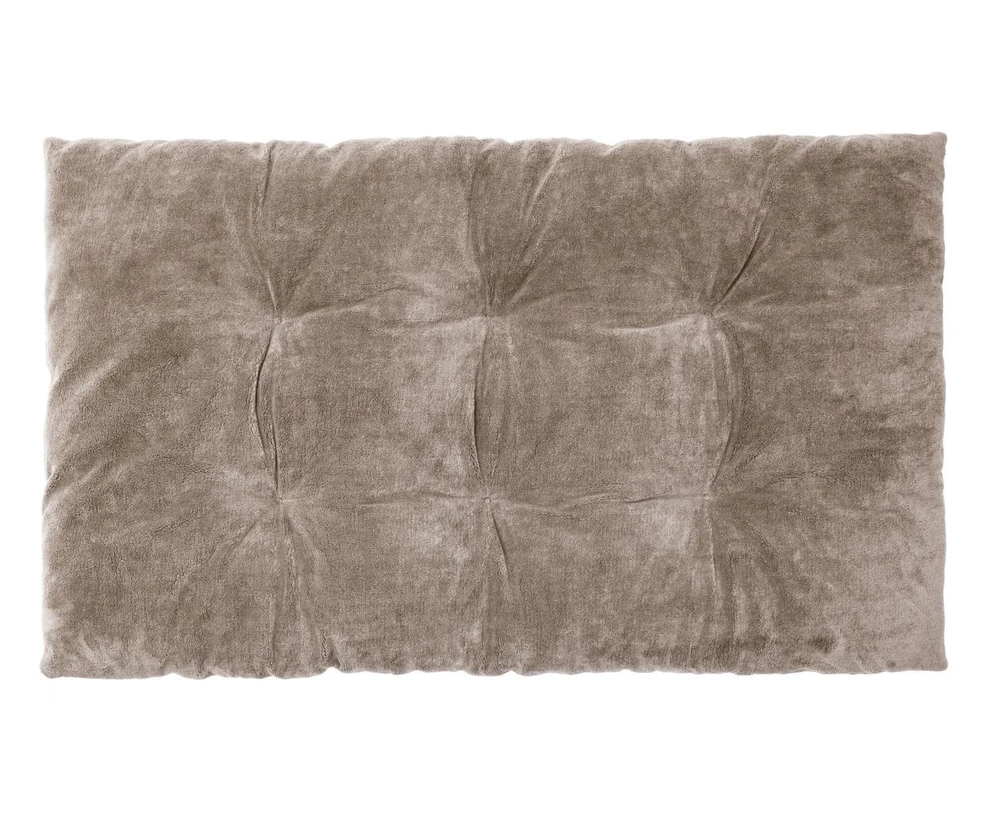 HSC Home-Style-Creation XXL Bodenkissen Lunaris Flauschkissen Braun
