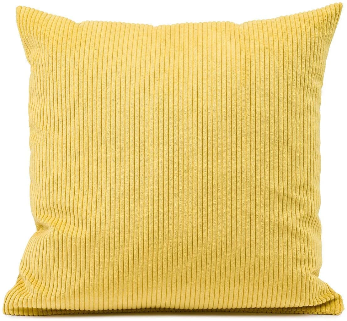 GÖZZE Dekokissen "Capri Cord" Senf Polyester - Bild 2