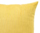 GÖZZE Dekokissen "Capri Cord" Senf Polyester Bild 3