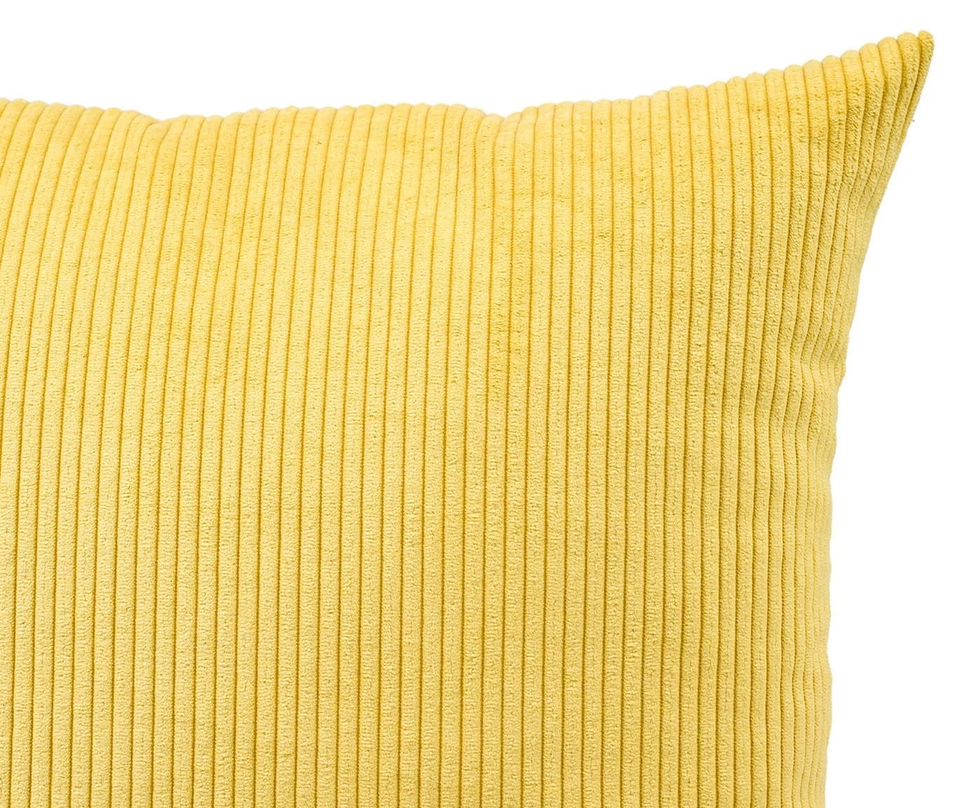 GÖZZE Dekokissen "Capri Cord" Senf Polyester - Bild 3