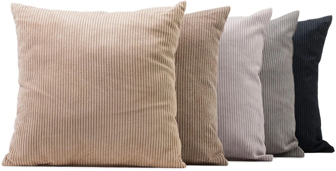 GÖZZE Dekokissen "Capri Cord" Senf Polyester - Bild 5