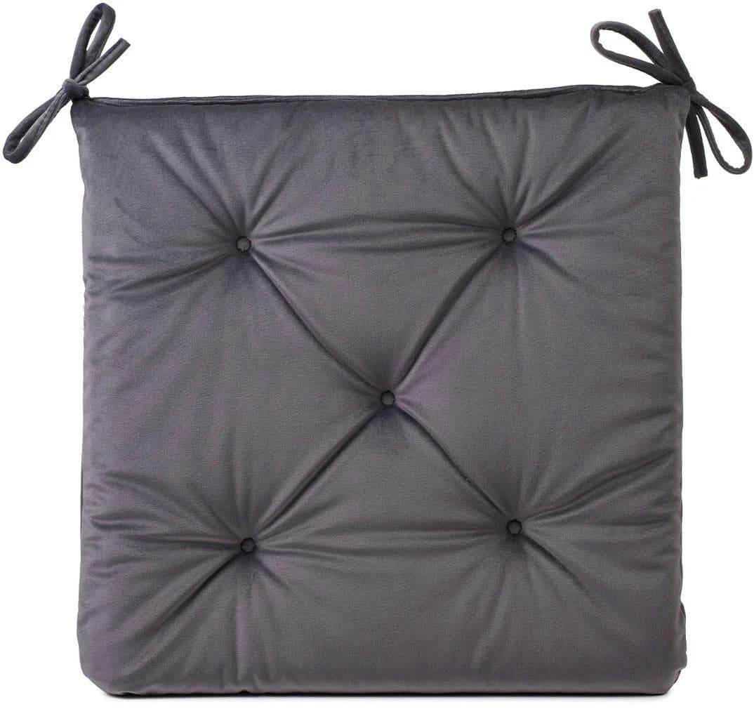 Sitzauflage GÖZZE California Anthrazit Polyester 40x40x4 cm