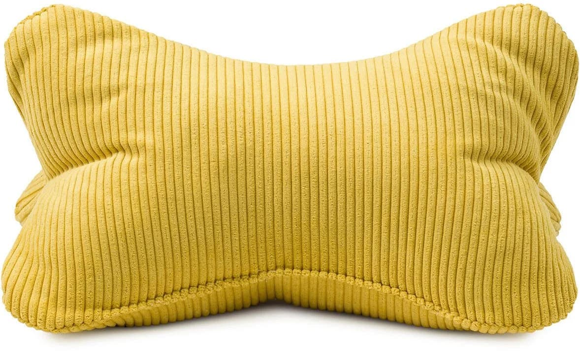 Nackenkissen GÖZZE Capri Cord Senf Polyester Funktionskissen - Bild 2