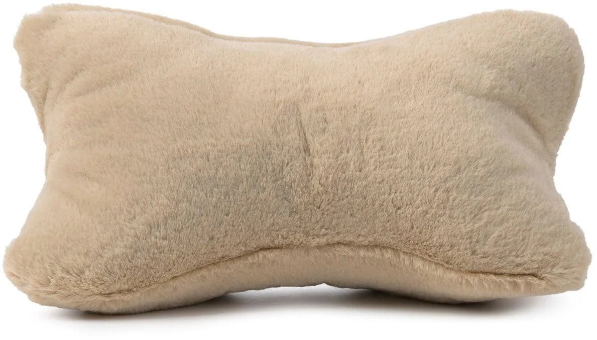 Nackenkissen GÖZZE Uni Flausch Lesekissen LaPit Beige Polyester