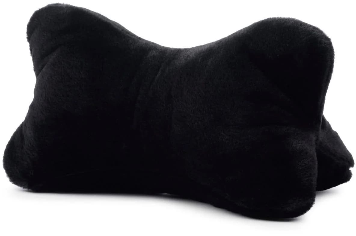Nackenkissen GÖZZE Uni Flausch Lesekissen LaPit Schwarz Polyester
