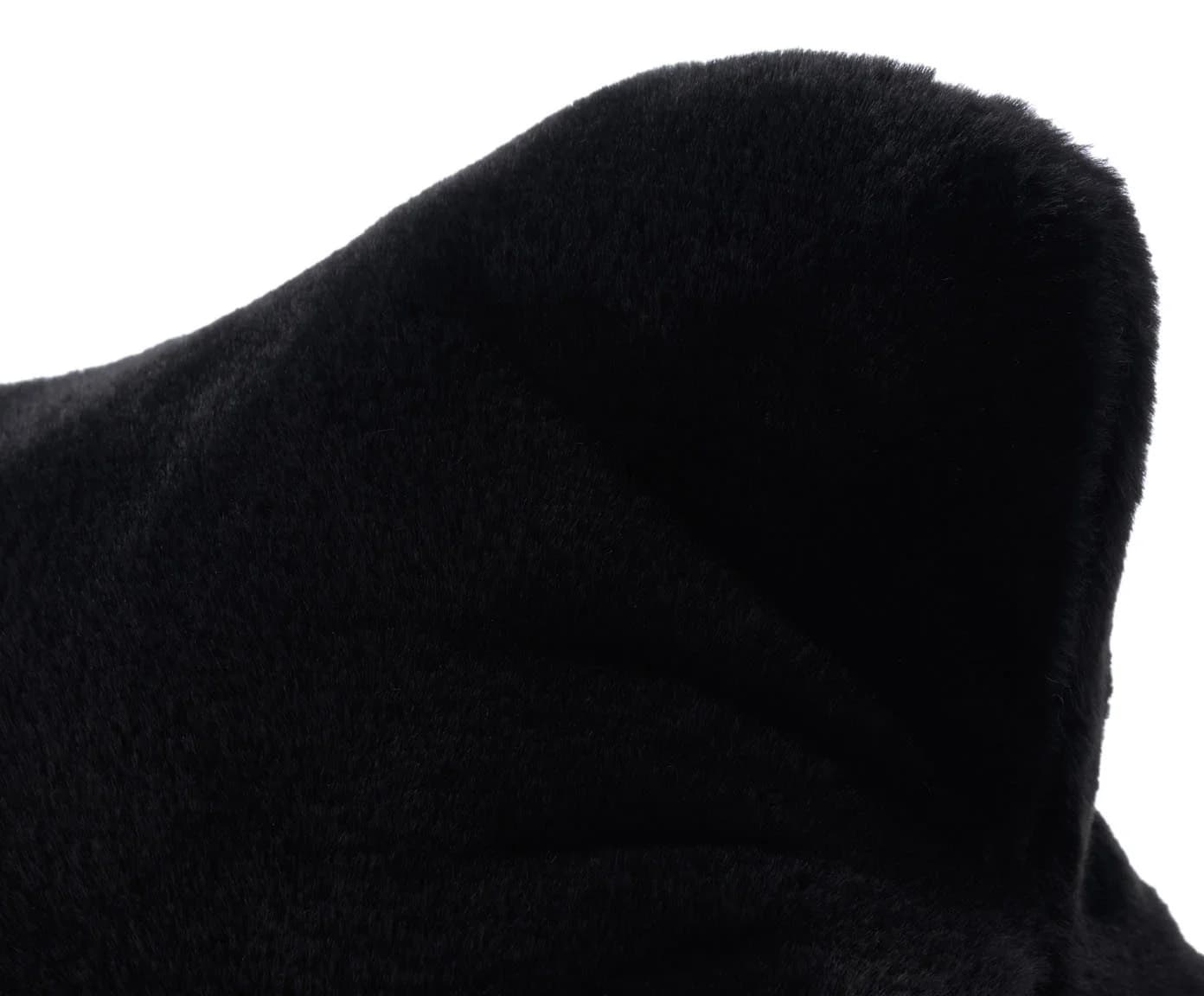 Nackenkissen GÖZZE Uni Flausch Lesekissen LaPit Schwarz Polyester - Bild 3