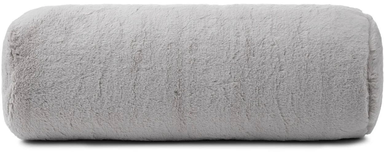 GÖZZE Nackenrolle Silberfarben 60x20x19 cm Polyester - Bild 2