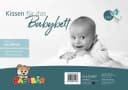 HSC Home-Style-Creation Babykissen Flachkissen mit Randrolle Weiß Mikrofaser Bild 1