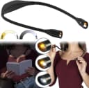 Lunartec LED Leselampe zum Umhängen dimmbar 6 Std Akku Bild 1