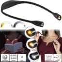 Lunartec LED Leselampe zum Umhängen dimmbar 6 Std Akku Bild 3