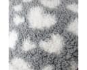 VIVA Wohndecke Kuscheldecke Polyester Lammfelloptik 150x200 cm Herzmotiv Bild 1