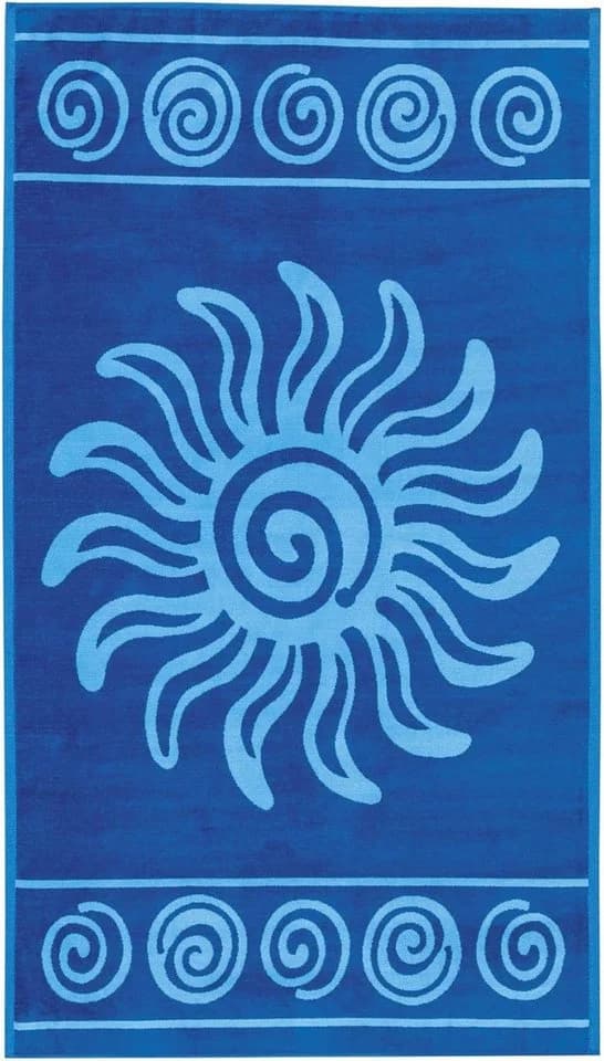 Delindo Lifestyle Strandtuch Tropical SUN XXL 100% Baumwolle - Bild 2