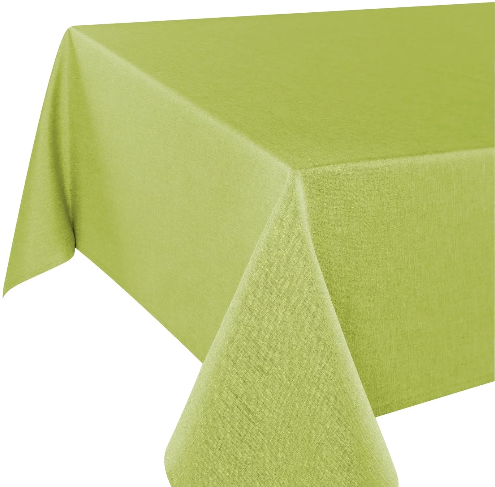 DELINDO LIFESTYLE Tischdecke WIEN Grün Uni Polyester - Bild 4