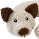 Delindo Lifestyle Nackenhörnchen Kinder Beige Plüsch Reisekissen Bild 1