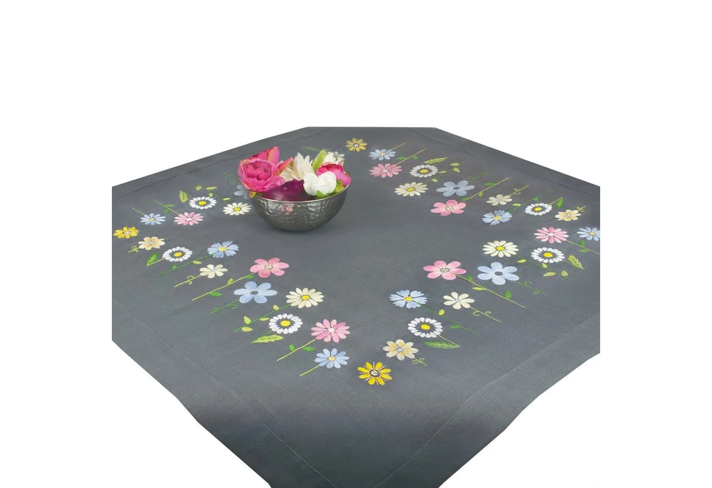 Delindo Lifestyle Stickset Blumenwiese Spannstich - Bild 2
