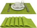 Delindo Lifestyle Platzset Capri 6-tlg. Grün PVC Polyester Bild 2
