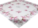 Delindo Lifestyle Mitteldecke Magnolien Weiß Glattes Gewebe Bild 1