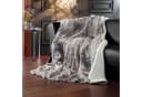 Delindo Lifestyle Wohndecke Kingston XXL Grau Beige Webpelz Bild 2