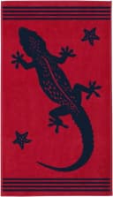 Delindo Lifestyle Strandtuch Tropical Gecko Baumwolle Jacquard XXL Bild 2