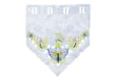 Delindo Lifestyle Scheibengardine Schmetterlinge Stangendurchzug Halbtransparent Bild 2