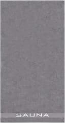 Delindo Lifestyle Saunatuch Colares XXL Grau Baumwolle Bild 1