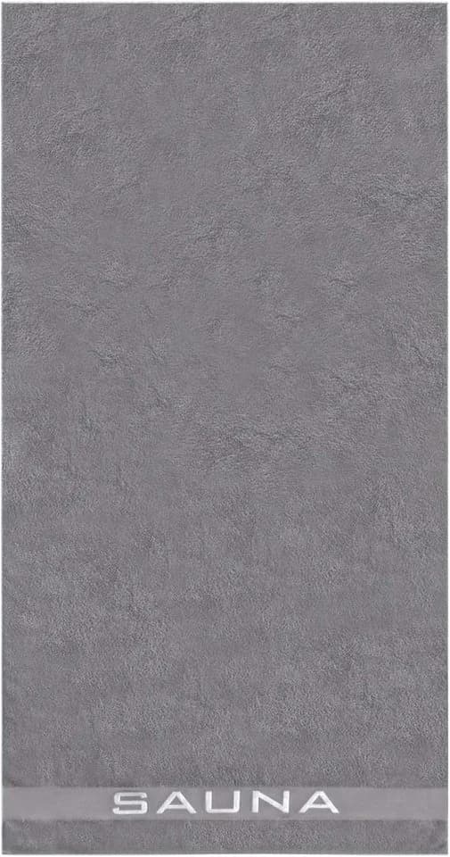 Delindo Lifestyle Saunatuch Colares XXL Grau Baumwolle