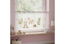 Delindo Lifestyle Scheibengardine Waldtiere Weiß Bild 3