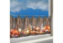 Delindo Lifestyle Scheibengardine Herbst mit LED-Lichterkette Bild 1