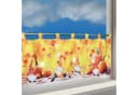 Delindo Lifestyle Scheibengardine Herbst mit LED-Lichterkette Bild 1