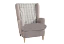 Delindo Lifestyle Sesselschoner Kuscheliger Webpelz Grau Bild 2