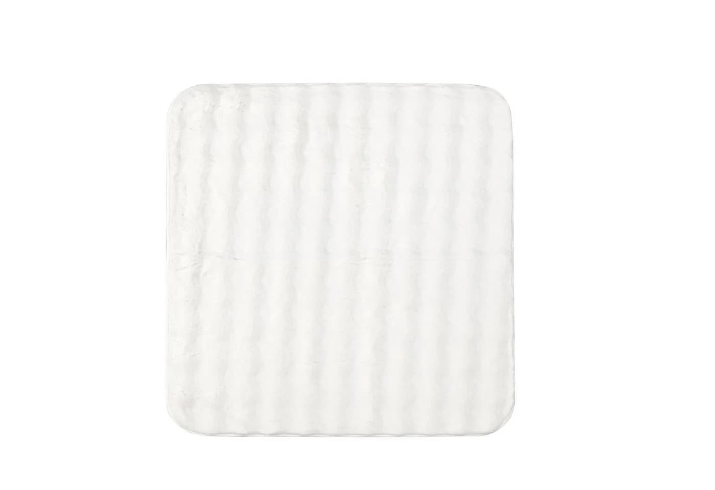 Delindo Lifestyle Sesselschoner Kuscheliger Webpelz Creme/Grau - Bild 3