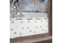 Delindo Lifestyle Scheibengardine Tannenbaum 45x150 cm Weiß Bild 1
