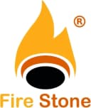 Fire Stone Latzschürze Schwarz 100% Baumwolle mit 2 Taschen Unisex Bild 1