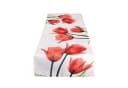 Delindo Lifestyle Tischläufer Tulpen Modern Rot Bild 2