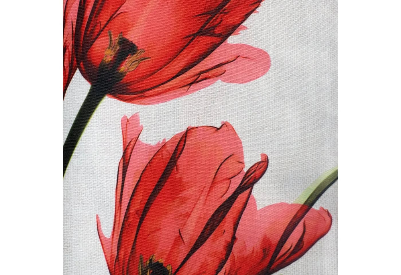 Delindo Lifestyle Tischläufer Tulpen Modern Rot - Bild 3