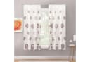 Delindo Lifestyle Gardine Serie Monique Kräuselband Beige Polyester Bild 2