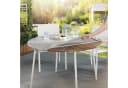 Delindo Lifestyle Gartentischdecke SAMBA Grau mit Rundumgummizug Bild 1