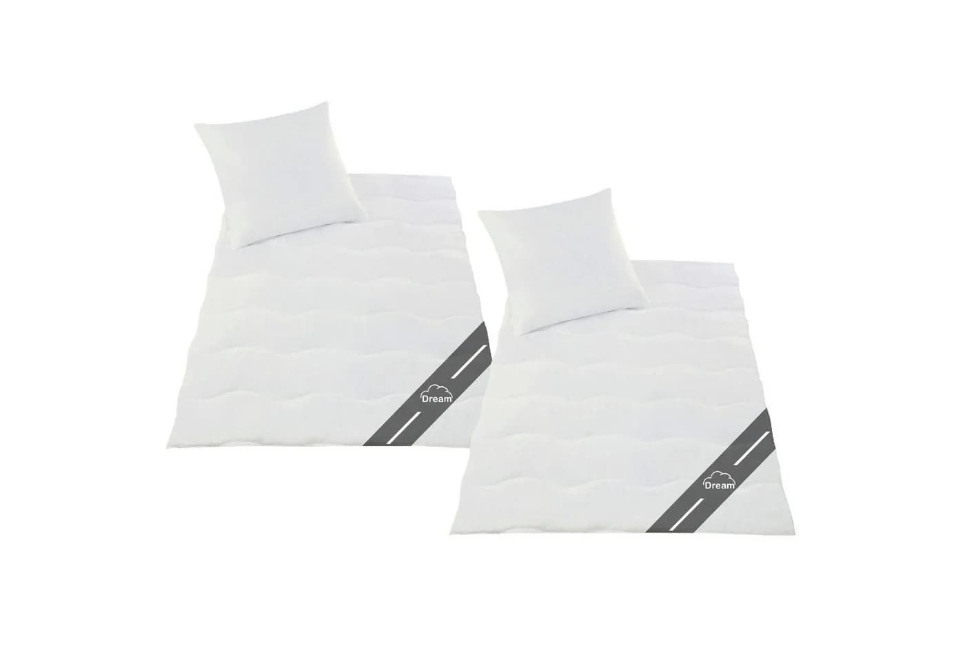 Delindo Lifestyle Bettdecke + Kopfkissen Set Dream Sommer - Bild 2