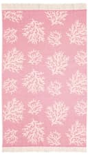 Delindo Lifestyle Hamamtuch Mali 2er Set Rosa Blau Baumwolle Bild 3
