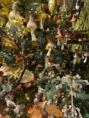 Holly & Jolly Christbaumschmuck Pilze 6,5cm Kunststoff 4er Set Bunt Bild 1