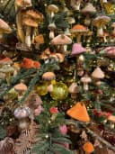 Holly & Jolly Christbaumschmuck Pilze 6,5cm Kunststoff 4er Set Bunt Bild 3