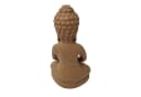 Goldbach Asia Buddha Statue 28cm Braun Keramik Dekofigur Bild 3