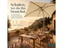 TOM Sonnenschirm mit Kurbel Beige Rechteckig Bild 1