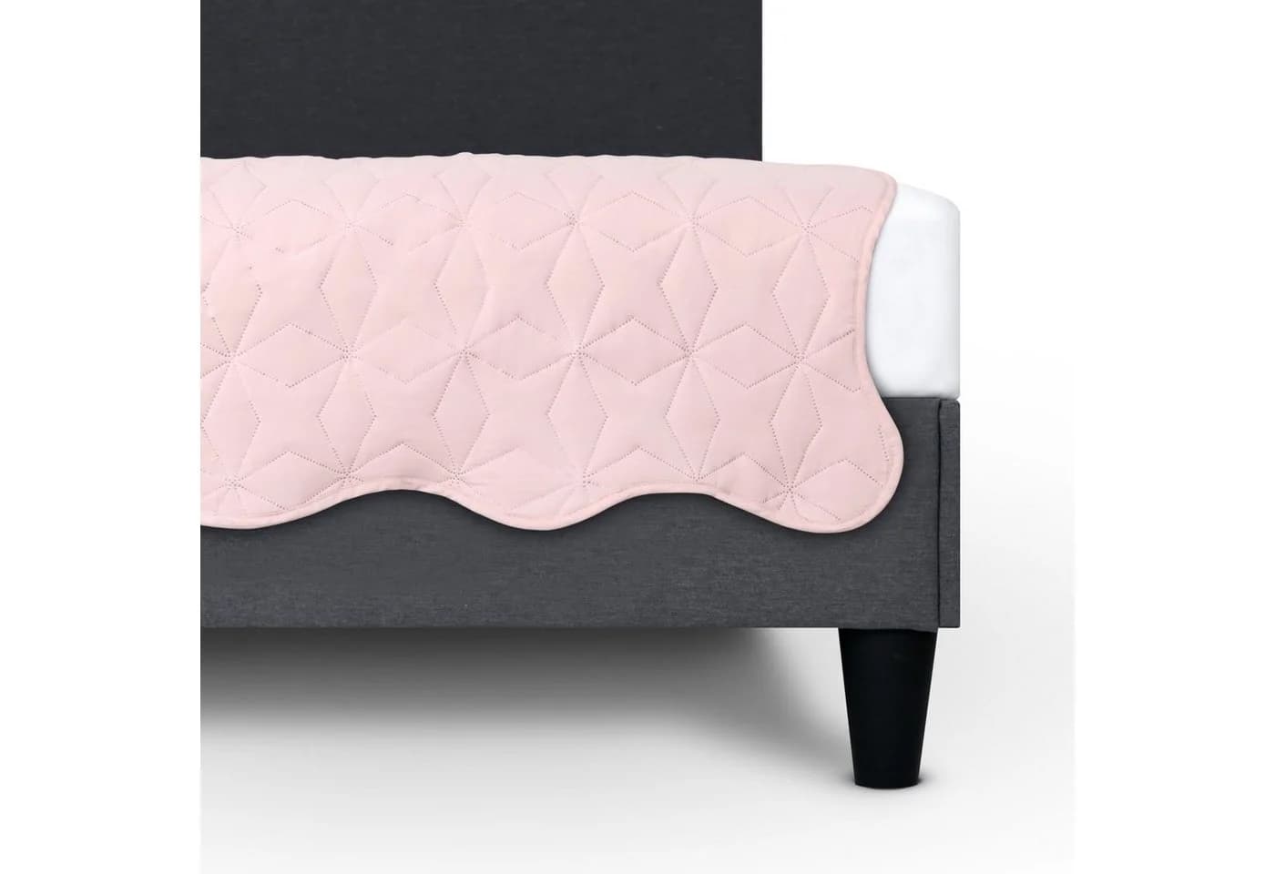 Bestlivings Tagesdecke 220x240 cm Rosa Polyester Steppung