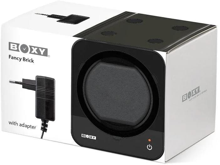 Boxy Uhrenbeweger Fancy Brick Schwarz