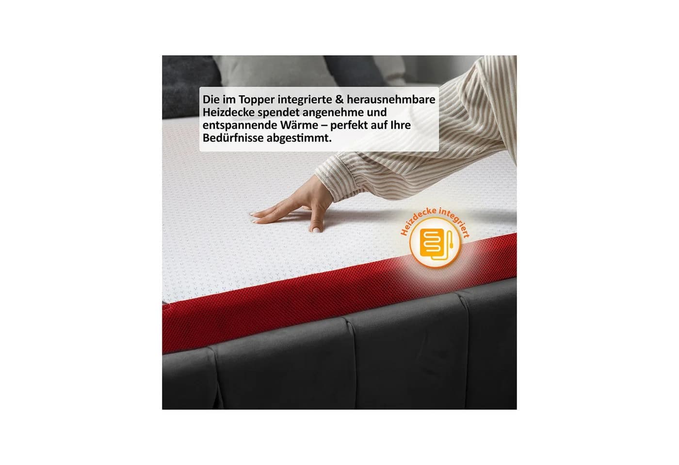 Genius eazzzy Topper Premium Heat Therapy mit Heizdecke - Bild 3