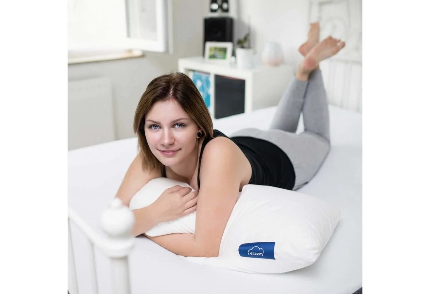 Genius Kopfkissen eazzzy 40x80 cm Polyester orthopädisch Milchfaser - Bild 5
