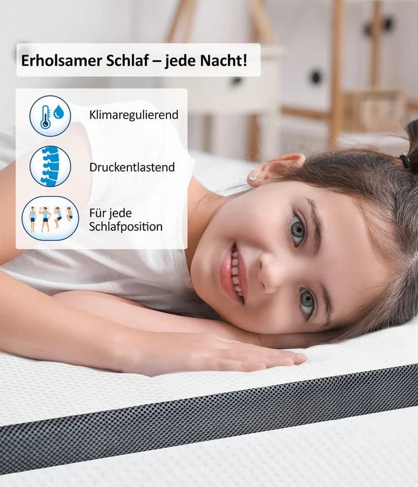 Genius Topper EaZzzy Topper Trend 180x200 cm Memory Schaum Matratzenauflage - Bild 5